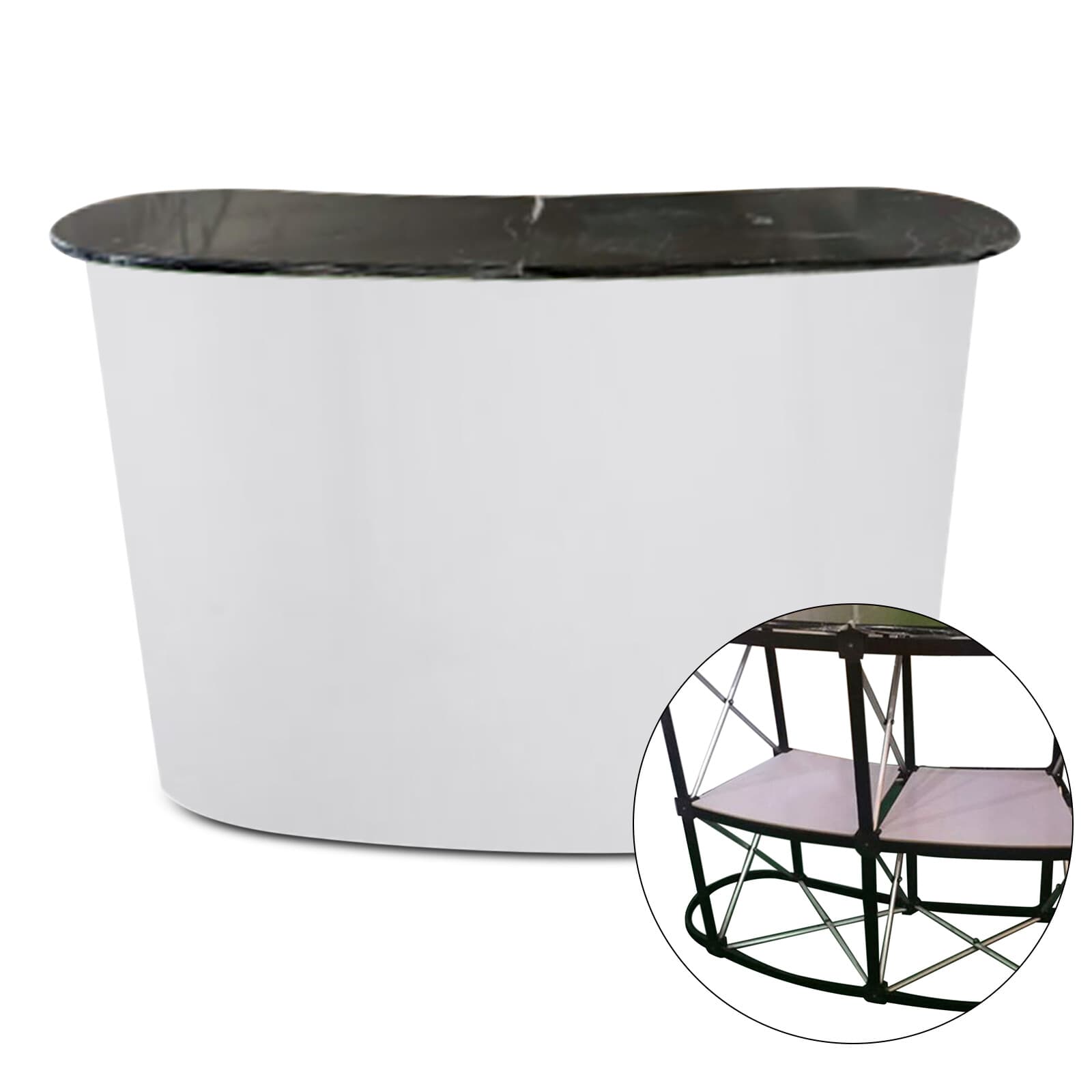 Trade Show Salon Reception Desk Display Retail Counter Exhibition Register Stand 6