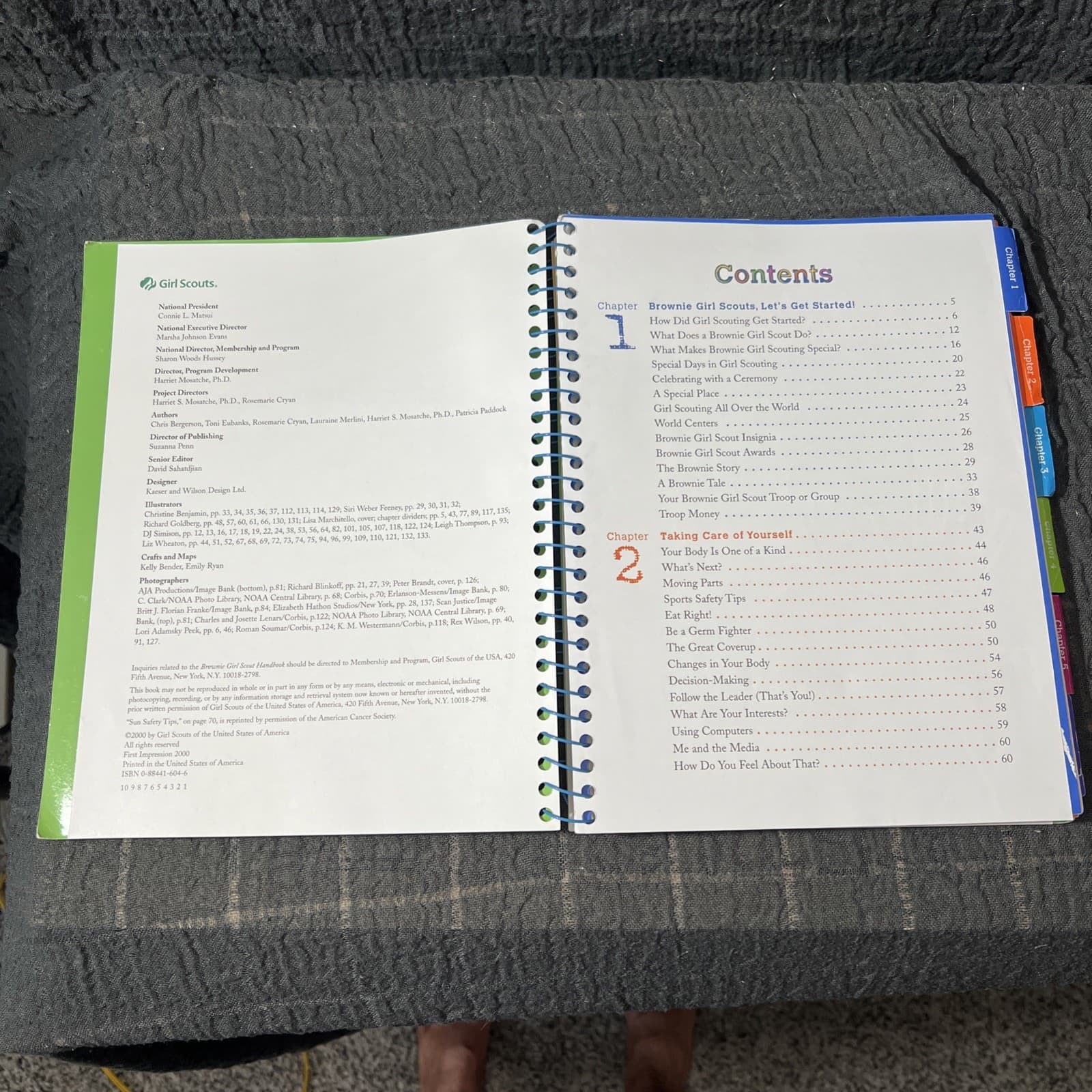 Brownie  Girl Scout Handbook Spiral Bound - Good 2