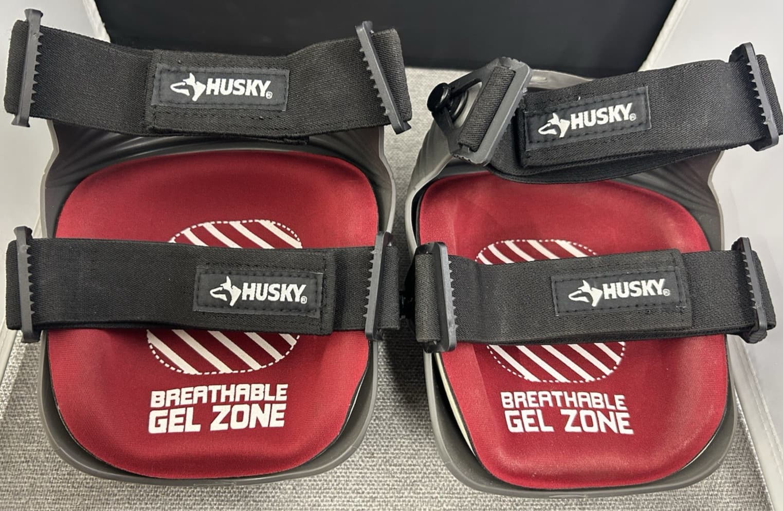 Husky Soft Cap Gel Foam Flex Knee Pads 1H-327-2 / 1006705919 New 3