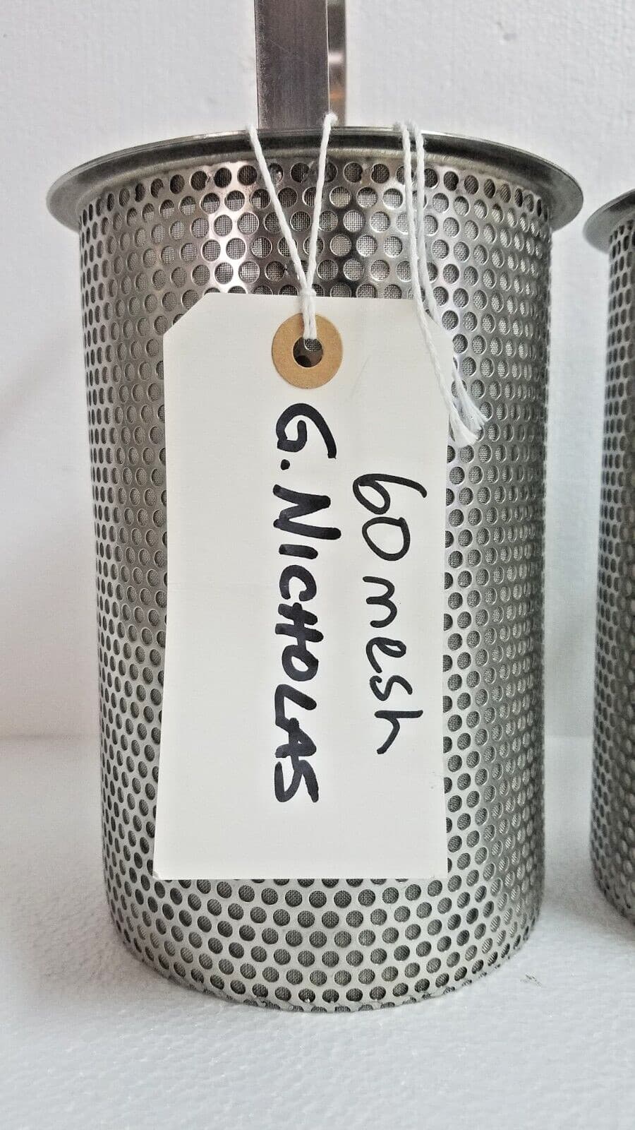 1) Eaton 53BTX Strainer Basket 60 Mesh or 200 Mesh (4) available (100 Mesh sold) 3