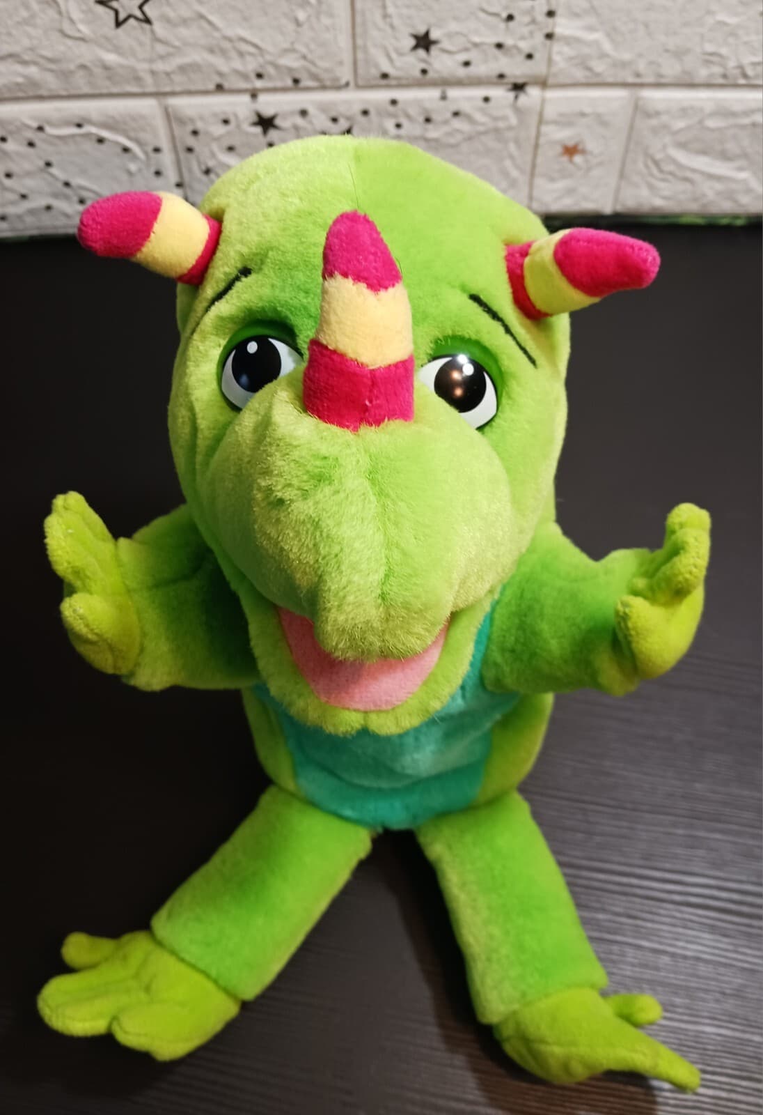 Scholastic Magic School Bus PUPPET LIZ 13" Plush 1997 Vintage Stuffed Animal