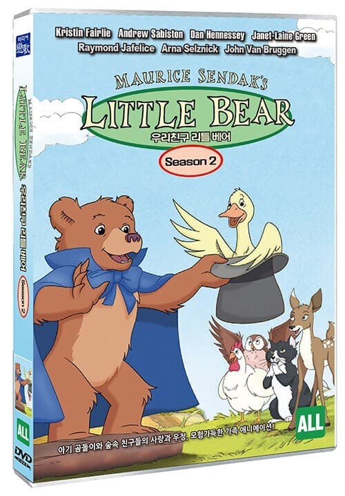 Little Bear Season 1,2,3 (1995-2003) 3-DVDs SET *NEW 3