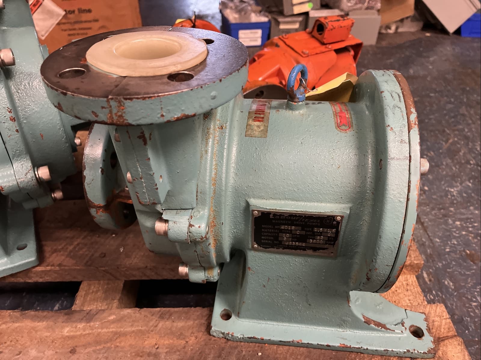 LA BOUR TEXEL,4012,1.5X1.5 MAGNETIC DRIVE CHEMICAL PUMP