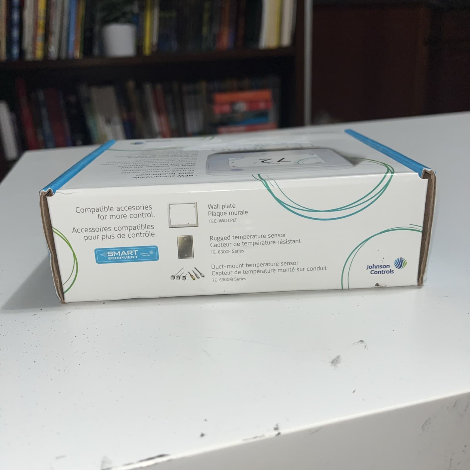 JOHNSON CONTROLS TEC3630-14-000 Low Voltage Thermostat 7 Or Nonprogrammable NEW 4