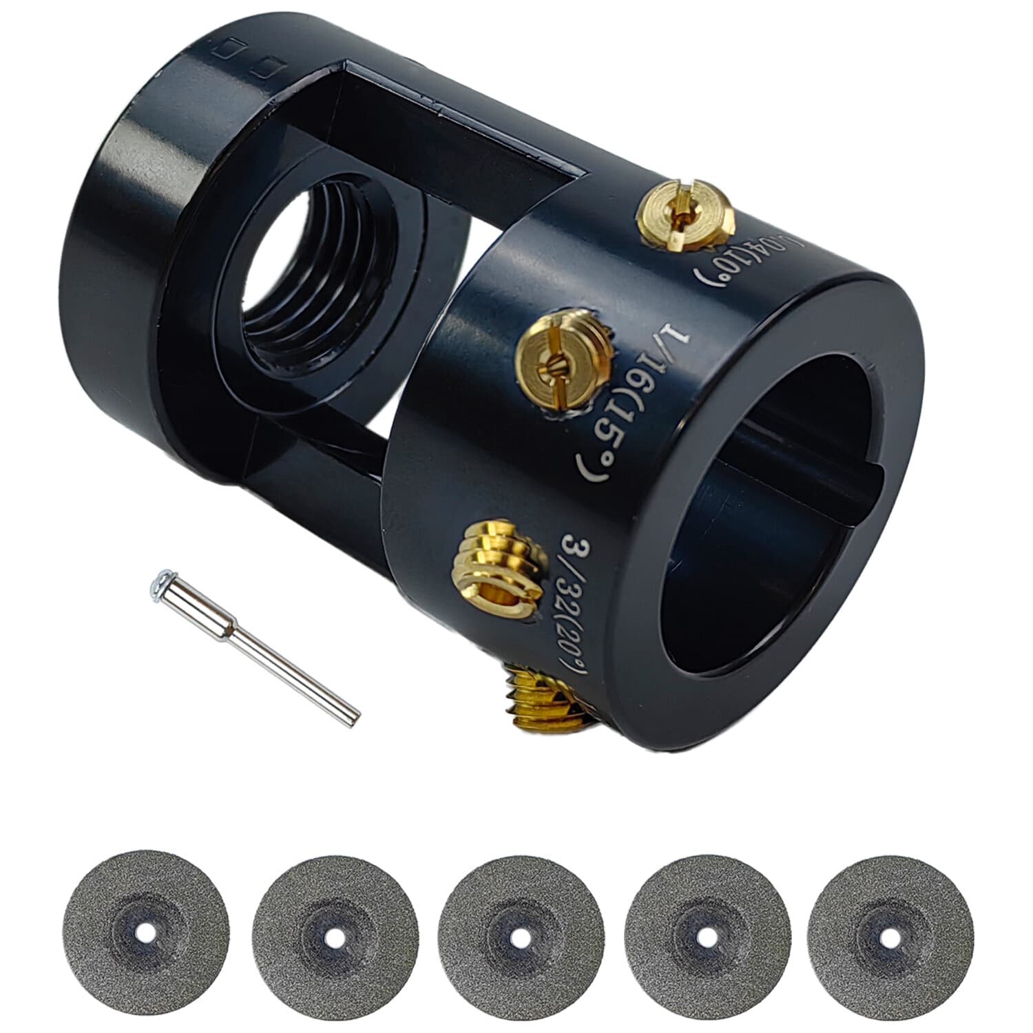 Tungsten Grinder Sharpener Multi-Angle & Offsets Head Tool TIG Welding