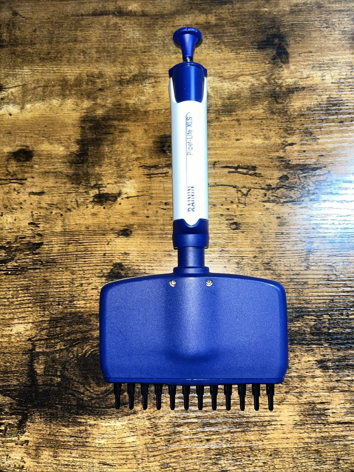 Rainin Pipet-Lite XLS L10 0.5-10ul 12-Channel Multichannel Pipette 2