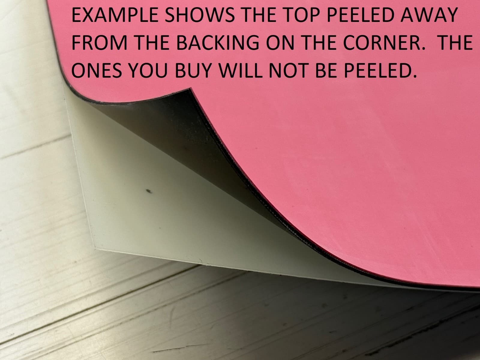 Lot/2 Nitrile face strippable stencil blankets .077" thick x 29.13" x 27.16" NEW 5