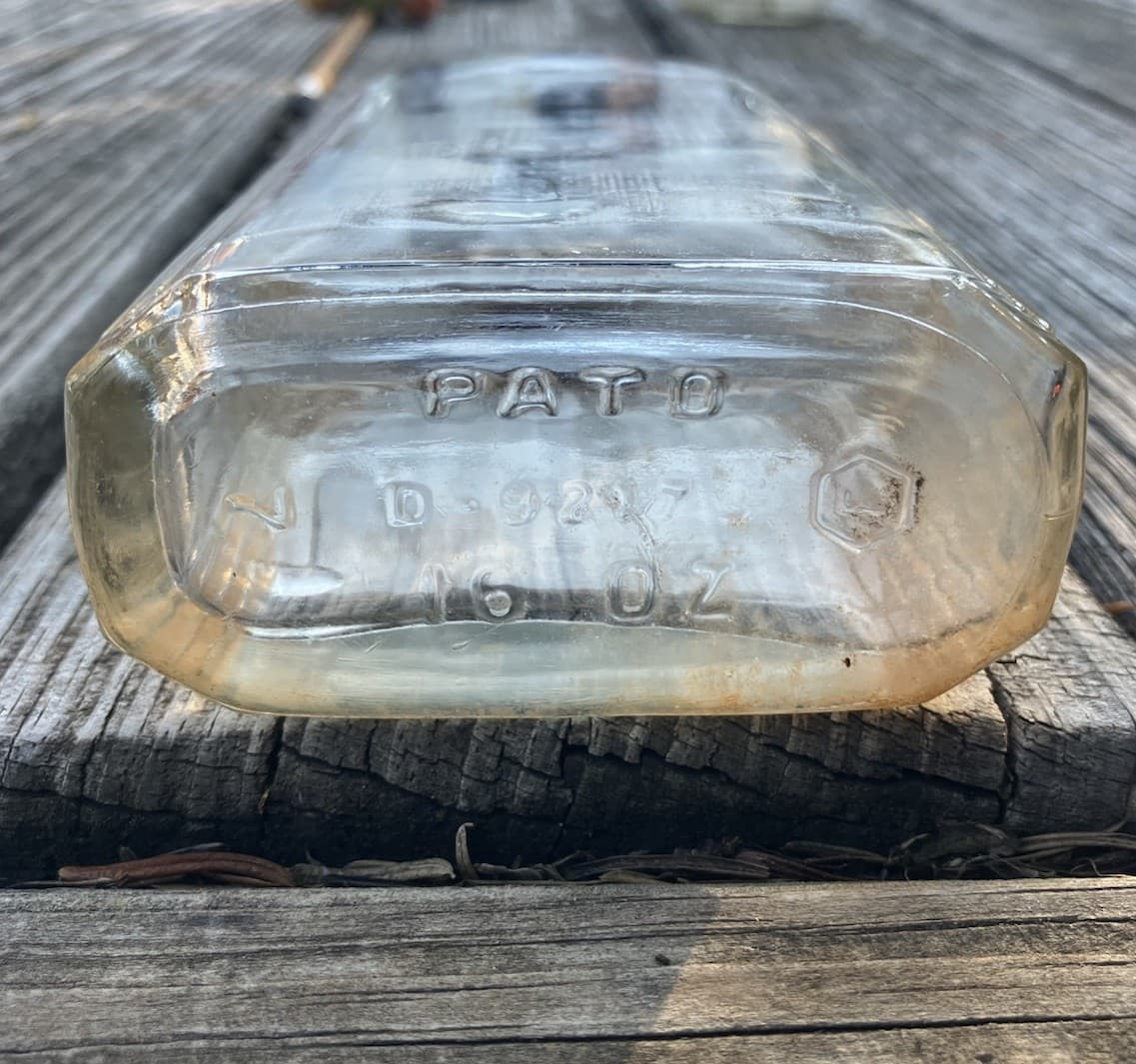 McNess Extract Bottle with original cap. 16 oz size.  2