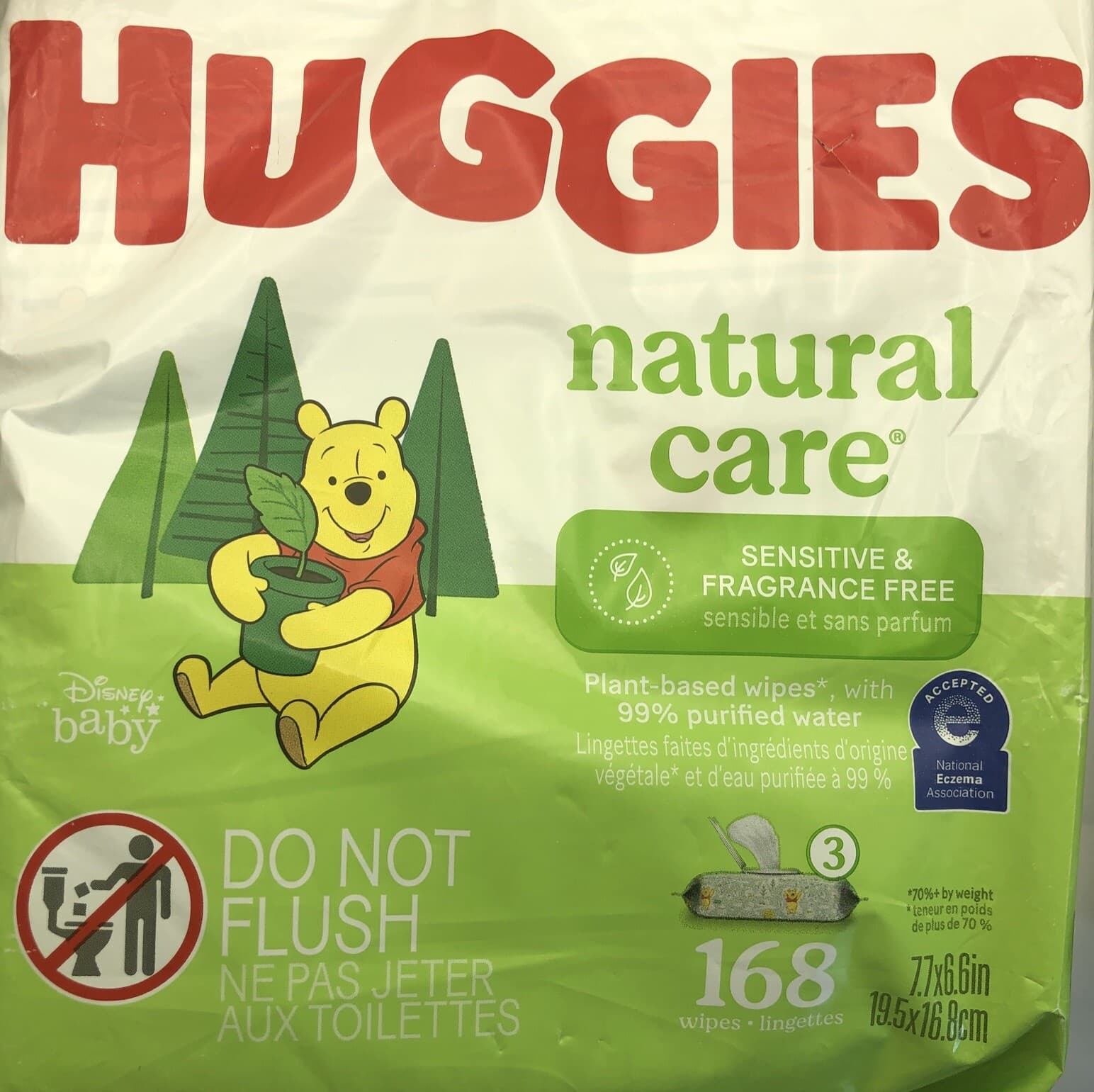 Huggies Wipes Lot 312ct Hypoallergenic Baby Natural Care Bundle 5
