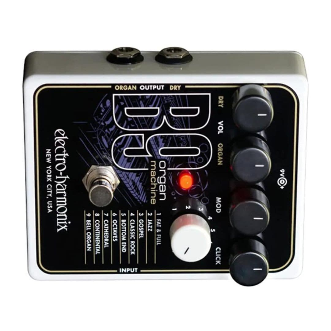 Electro Harmonix B9 Organ Machine Effects Pedal for Professional Audio 4