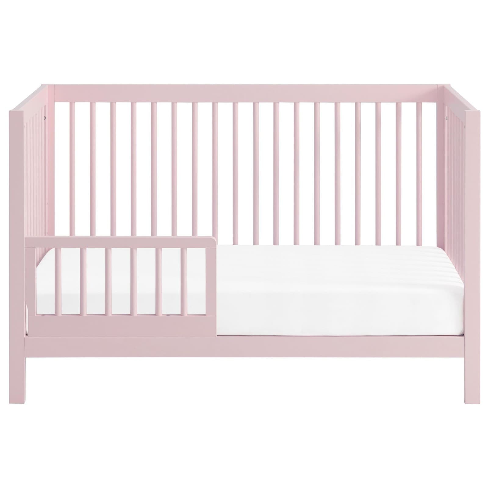 Essentials Full Size Crib to Bed Guard Rail Conversion Kit, Pink 2