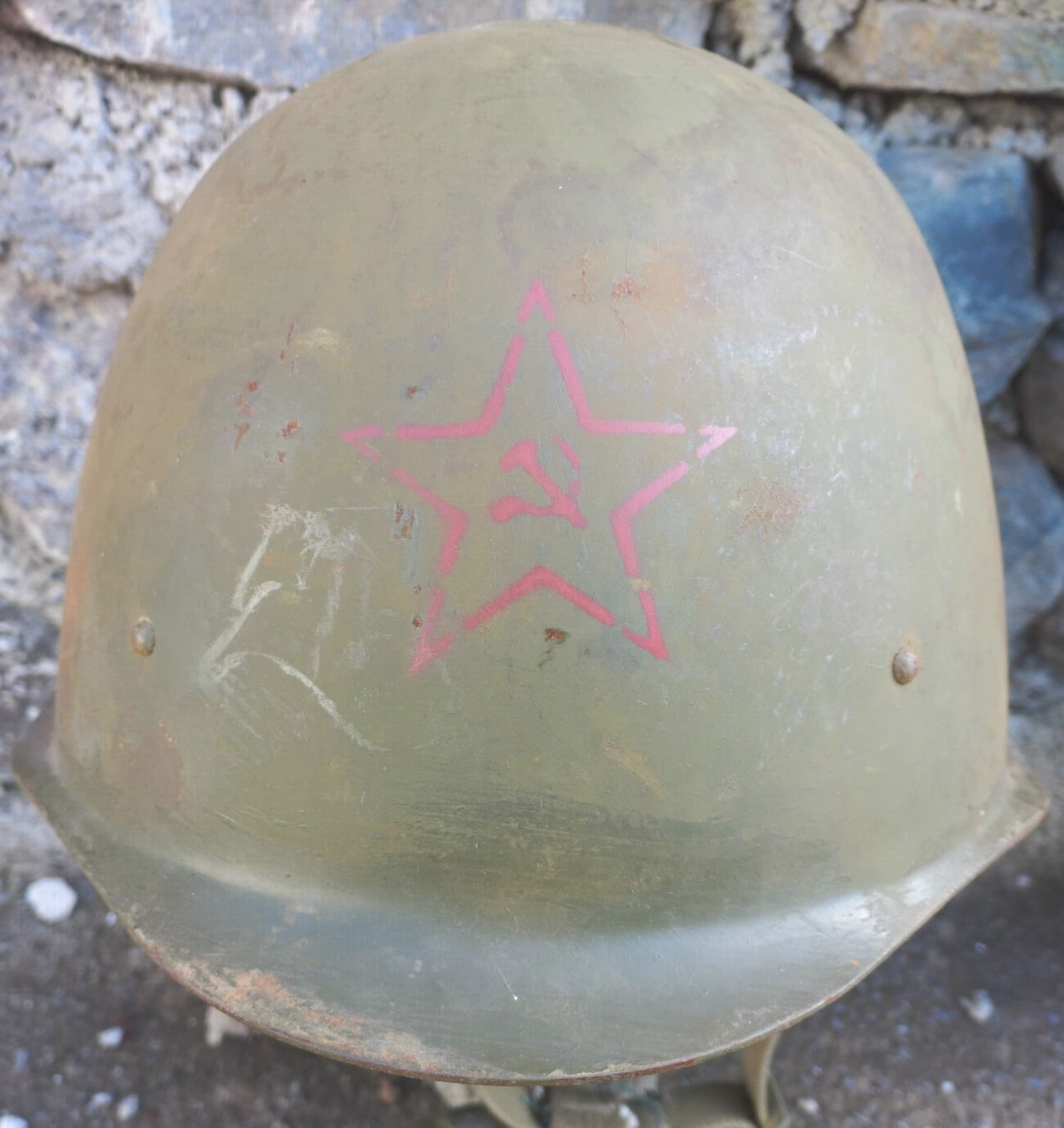 Helmet Steel SSh-40 WW2 Original Russian RKKA Red Army 2