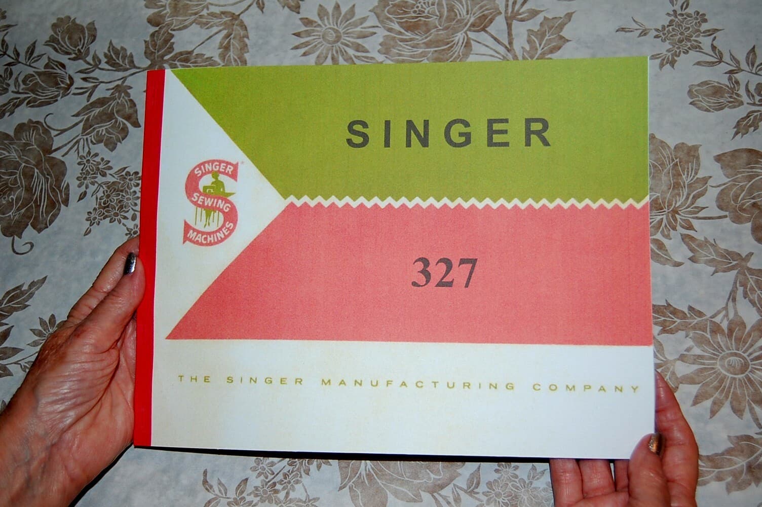 Rare Deluxe-Edition Instructions Manual for Singer 327 327k Sewing Machines