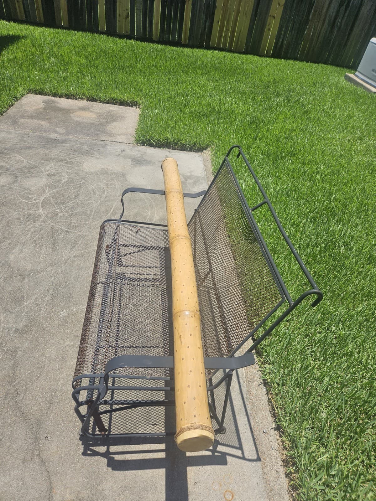 Large Handmade Rainstick 62" Bamboo Rainmaker USED SEE PHOTOS  3