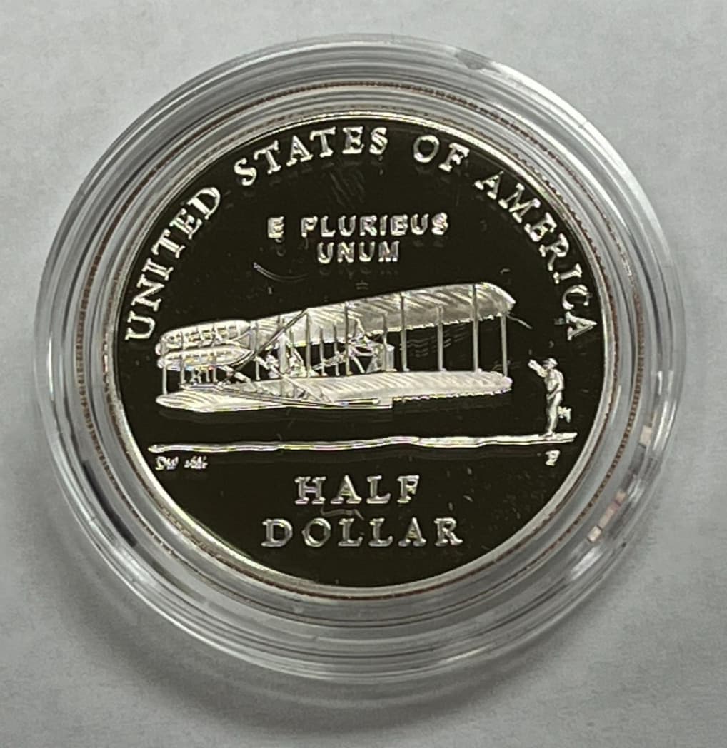 2003 P First Flight Centennial Uncirculated Clad Half Dollar Commemorative Coin 3