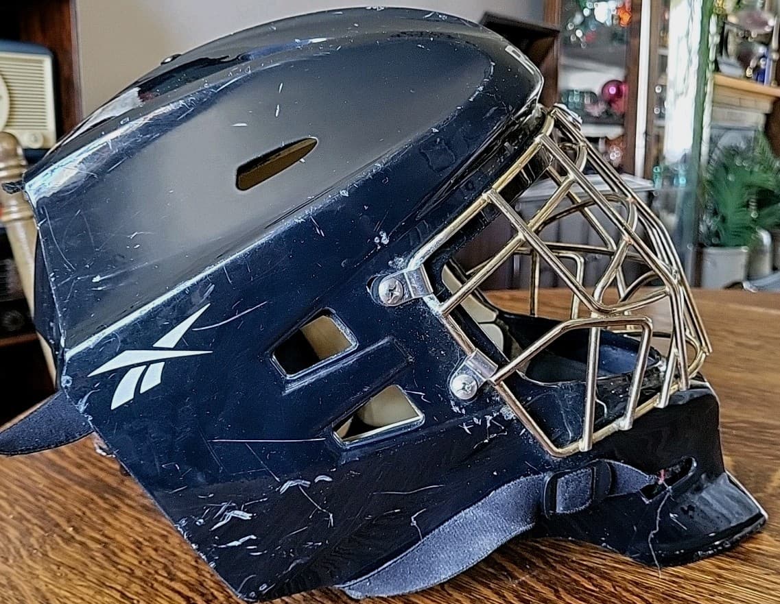 Reebok 3K Goalie Mask Adult Medium Pre-Owned 2016 4