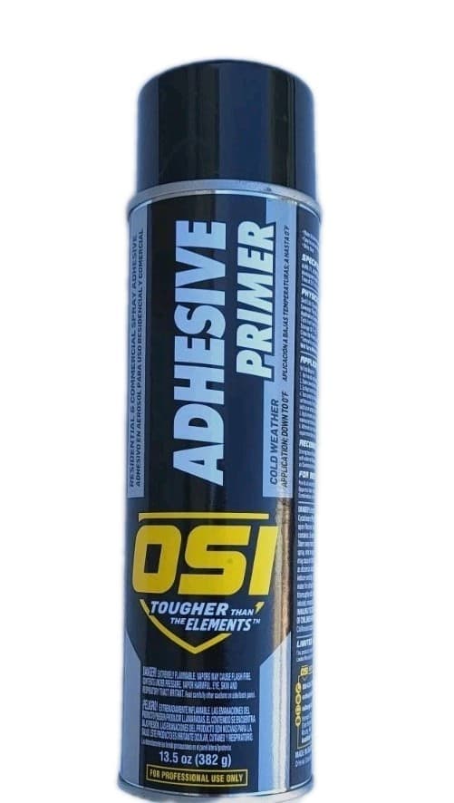 OSI Adhesive Flashing Primer Spray Bonding Agent Cold Weather