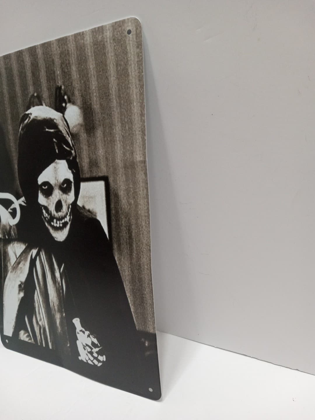 Crimson Ghost Metal Sign 12x8 Inches Wall Hanger Misfits Music Man Cave 2