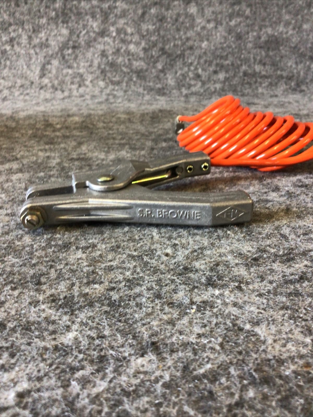 S.R Browne RAC5 Bonding Coiled Grounding Clamp 3FT New 3