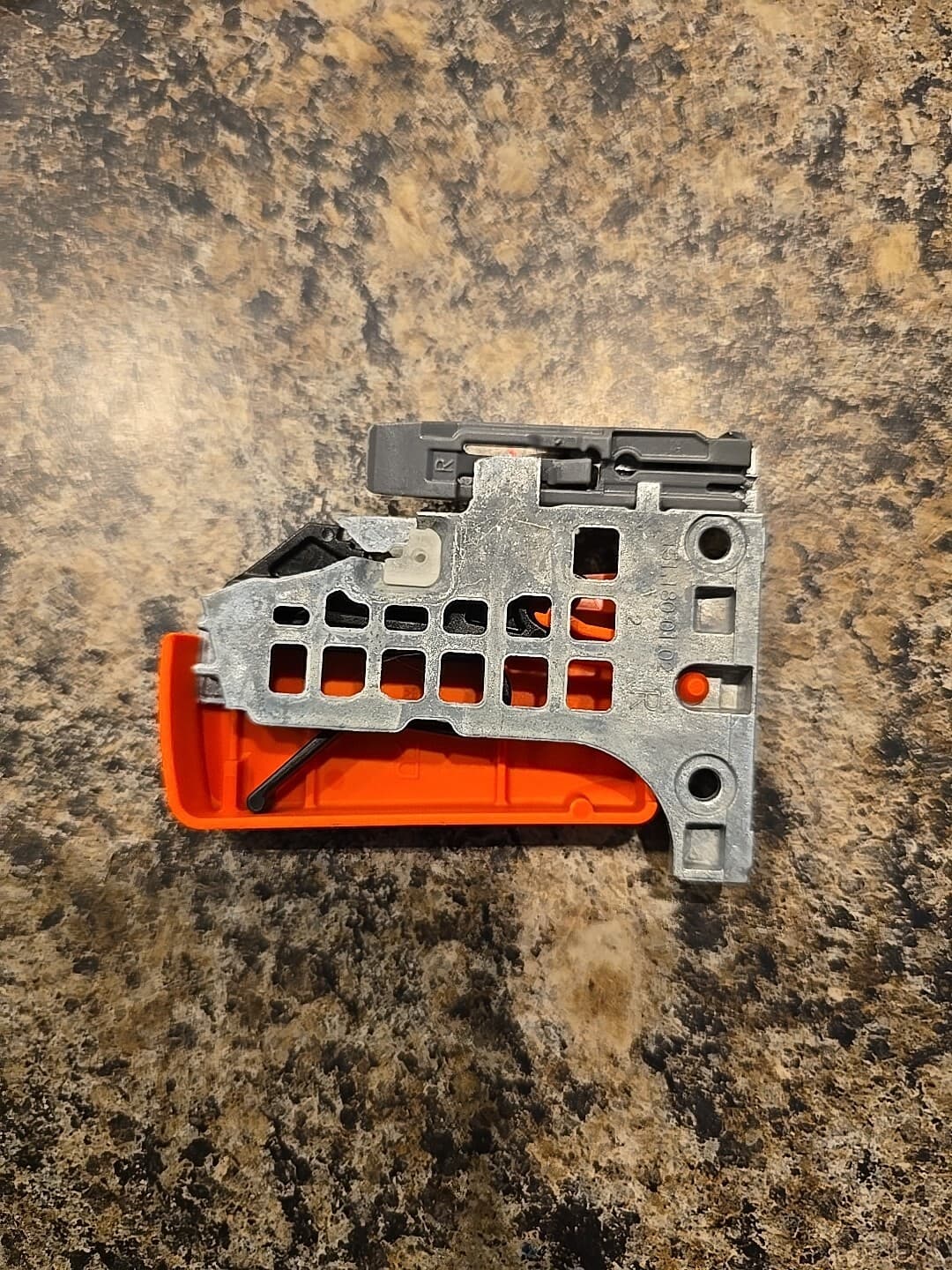 Blum T51.1801 Right Handed Locking Device  - Orange 3