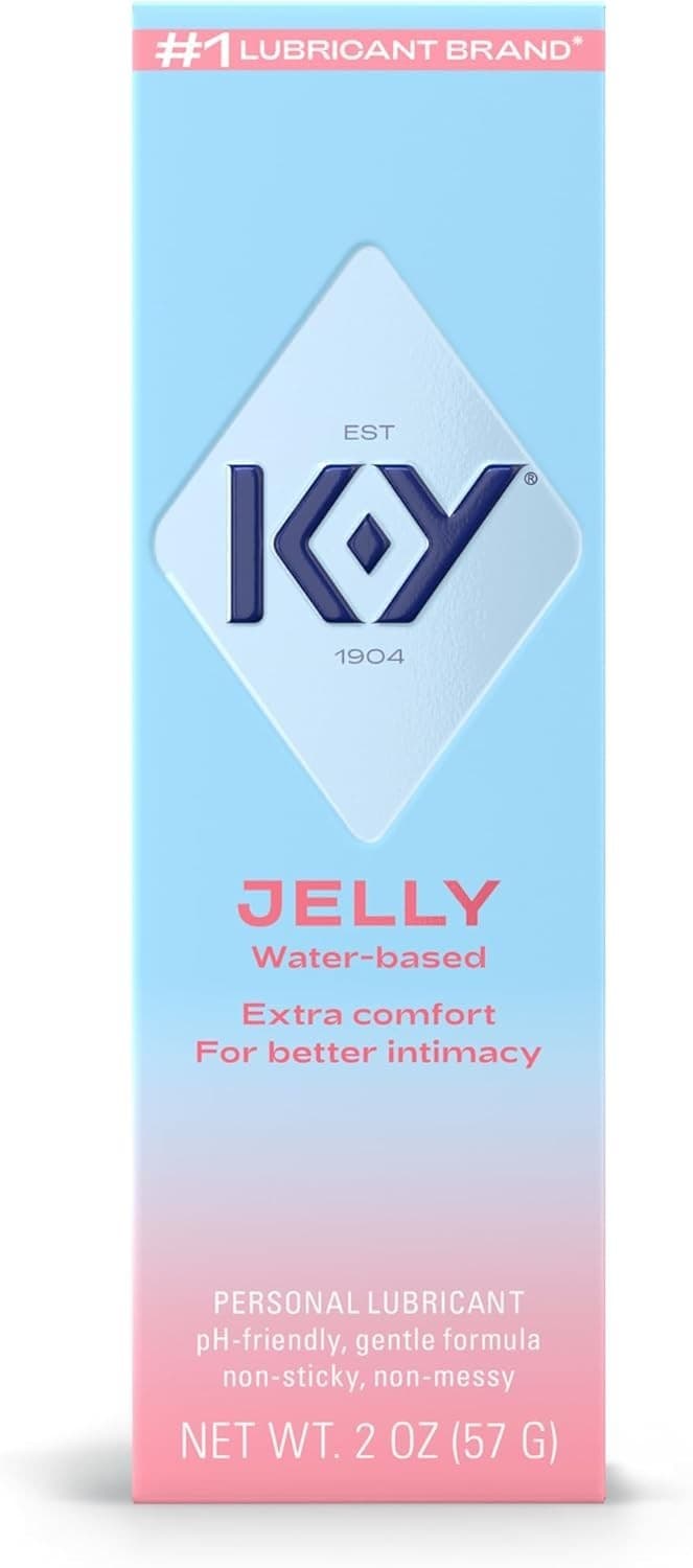 Jelly Personal Lubricant (2 Oz)Premium Water Based Lube for Men Women & Couples 2