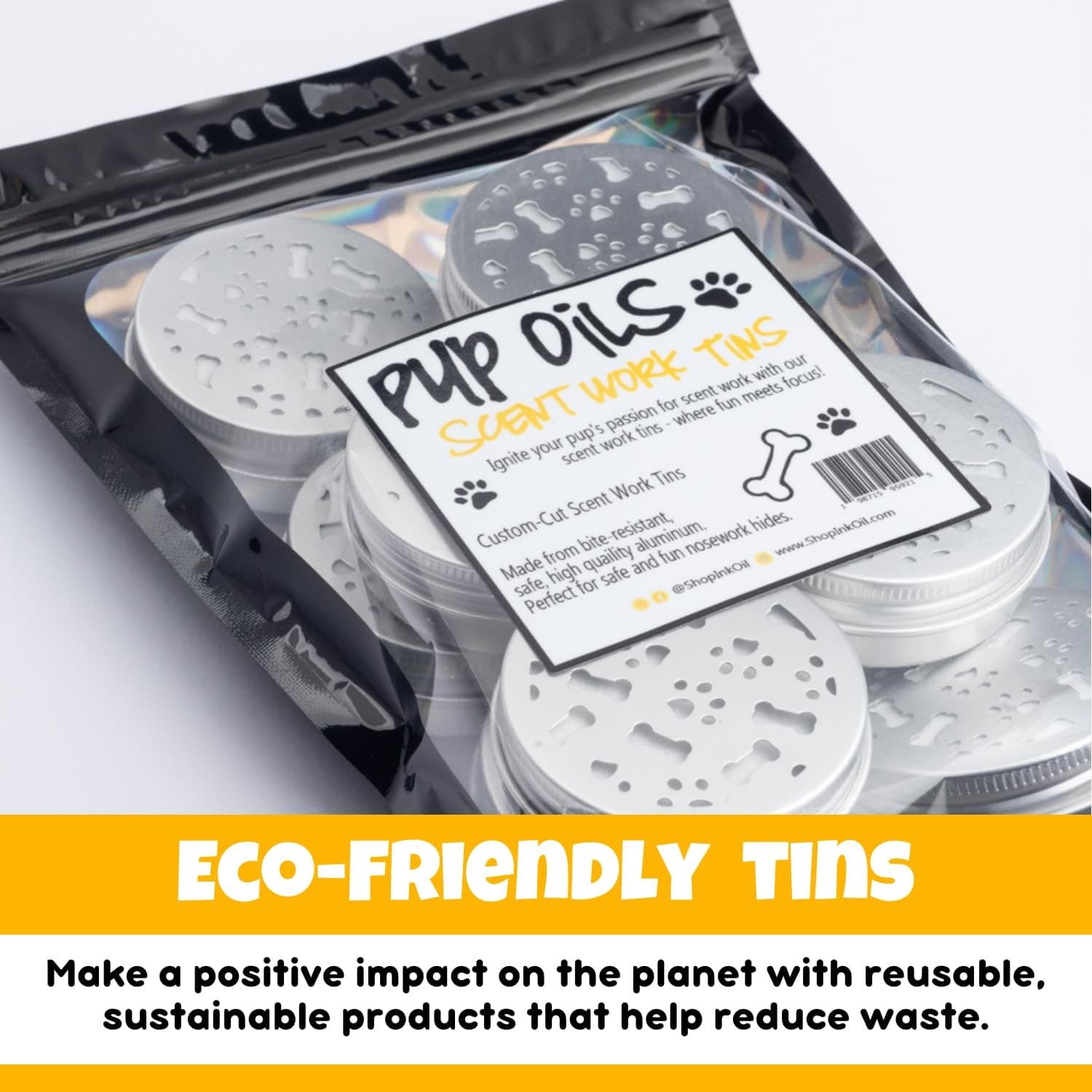 Scent Work Tins - Dog Scent Training Kit - Nosework Detection & Enrichment Sc... 3