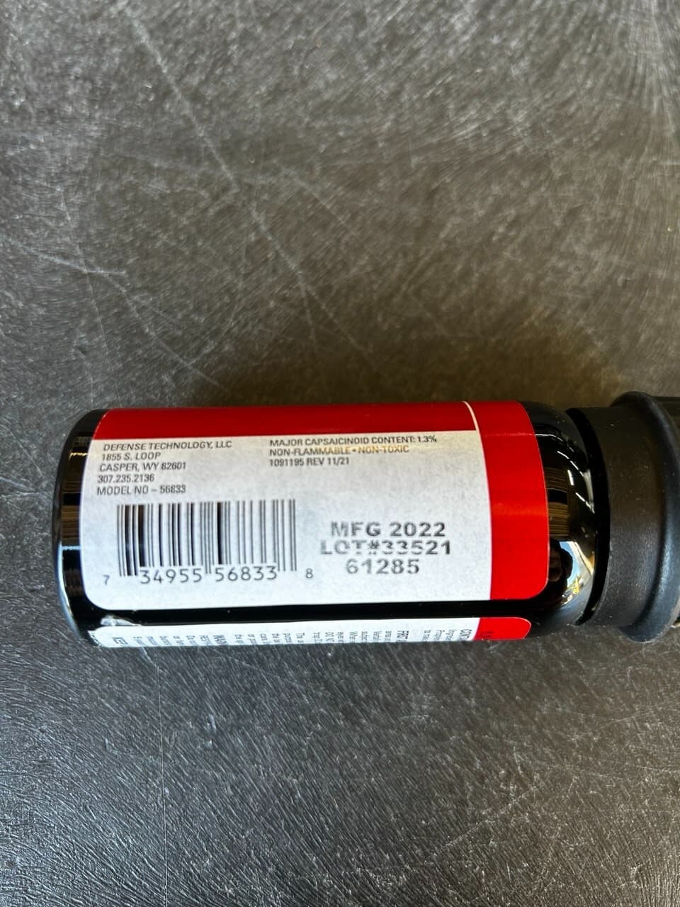 Defense Technology First Defense Stream MK-3 1.3% Solution Red Band Pepper Spray 3