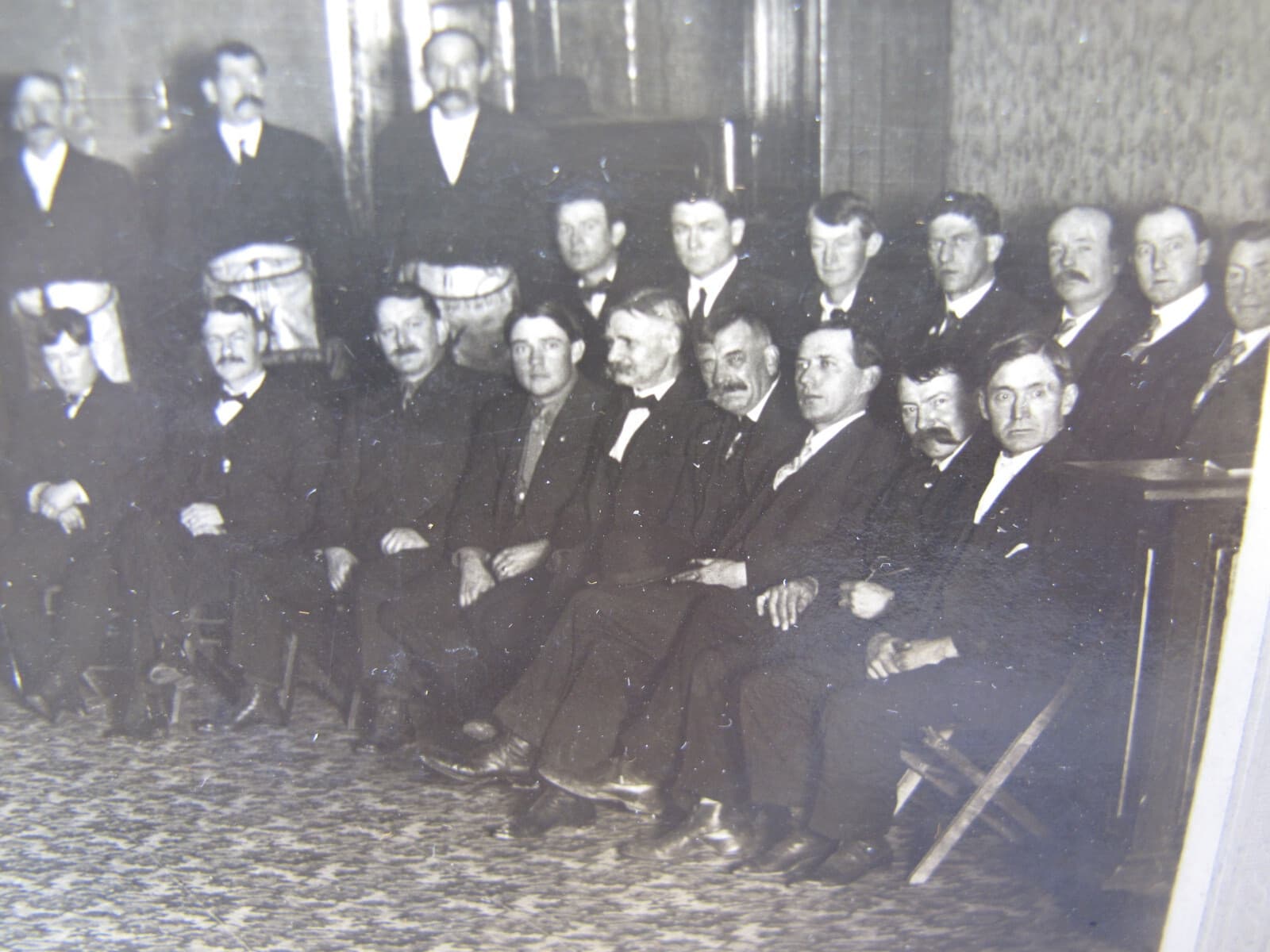 Antique Fraternal Order Eagles Sepia Photograph Oakland California ? 6