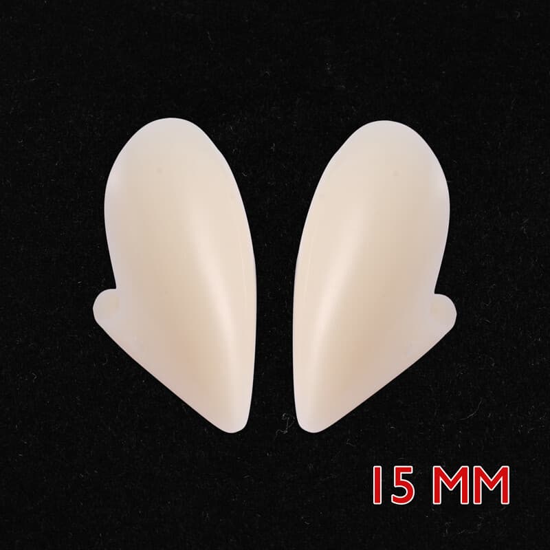 3 Size Reusable Vampire Teeth Fangs with Adhesive Adults Kids Halloween Cosplay 2