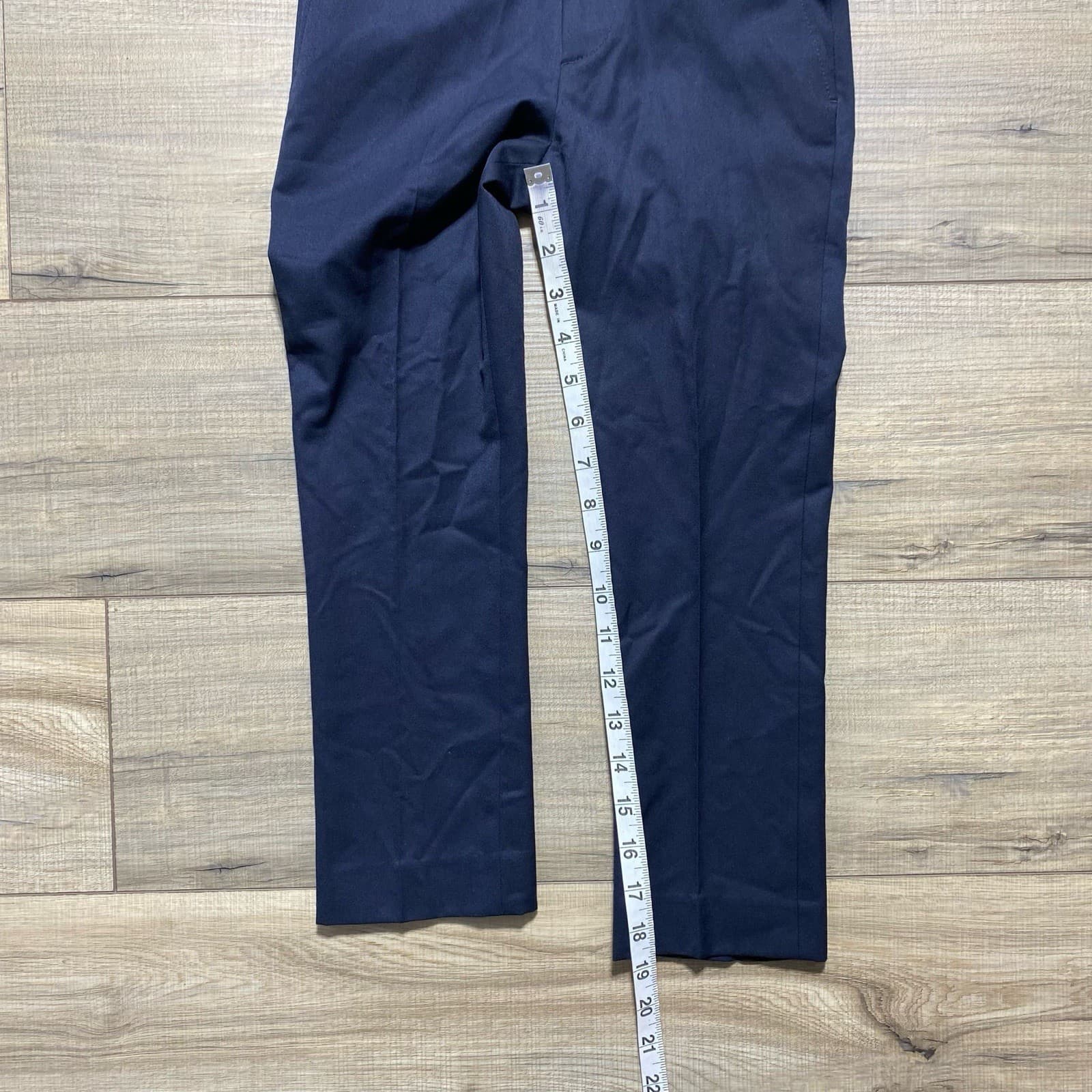 Lauren Ralph Lauren Boy Jedgemont Dress Pants Size 6/23”-W Blue Adjustable Waist 4