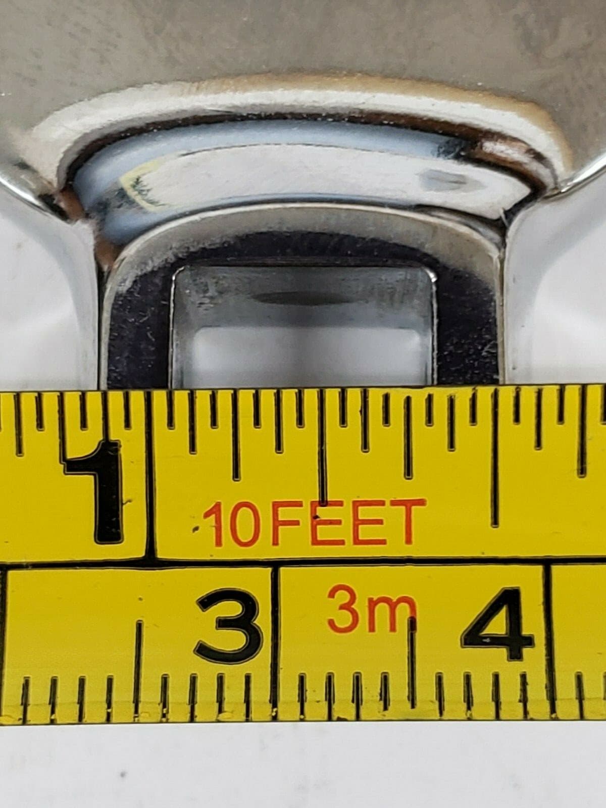 Westward 54PR53 Crowfoot Wrench, 3/8" Dr 17mm 5