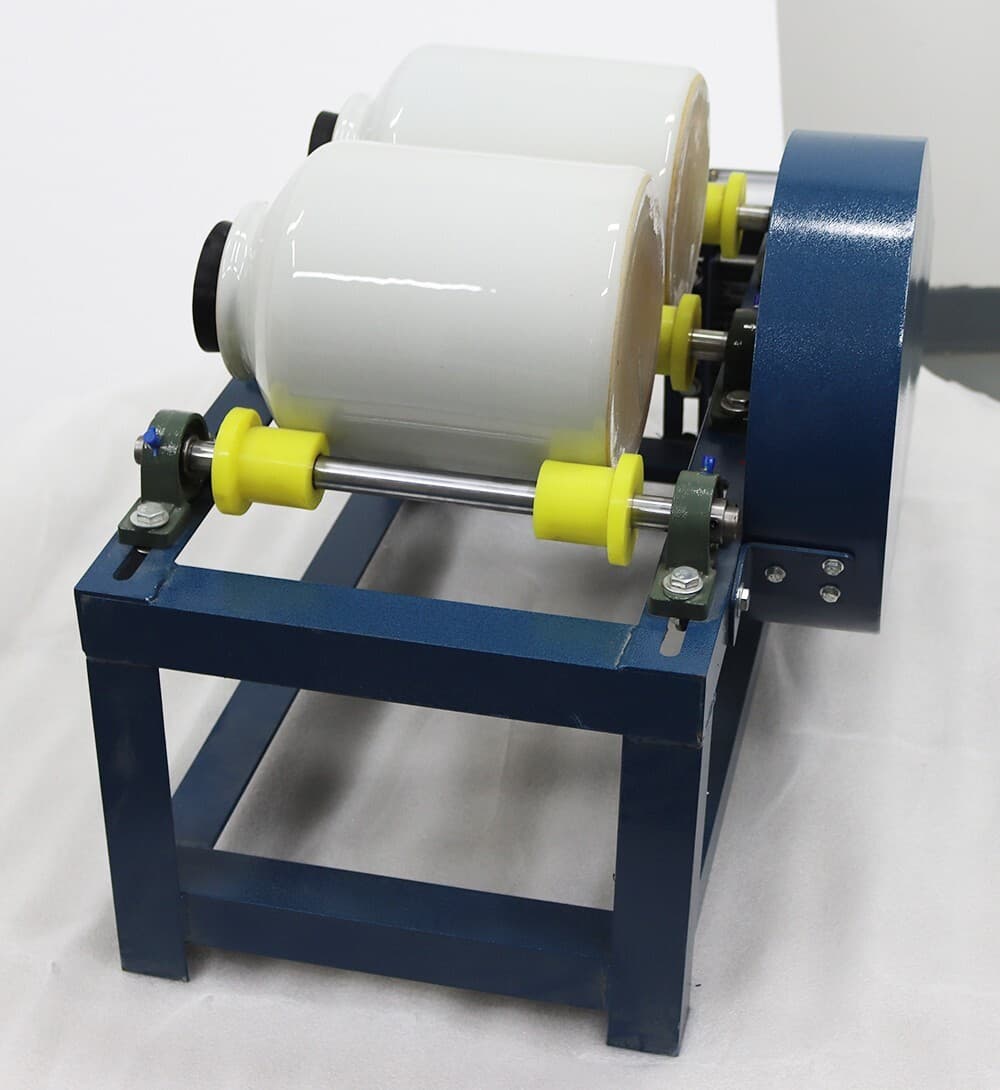 Lab Ceramic  Ball Mill Grinding Machine 2*5L Horizontal Grinder for Links Glazes 4