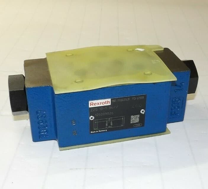 NEW REXROTH HYDRAULIC PILOT OPERATED CHECK VALVE 31.7 GPM 4550 PSI Z2S 10-1-34/V