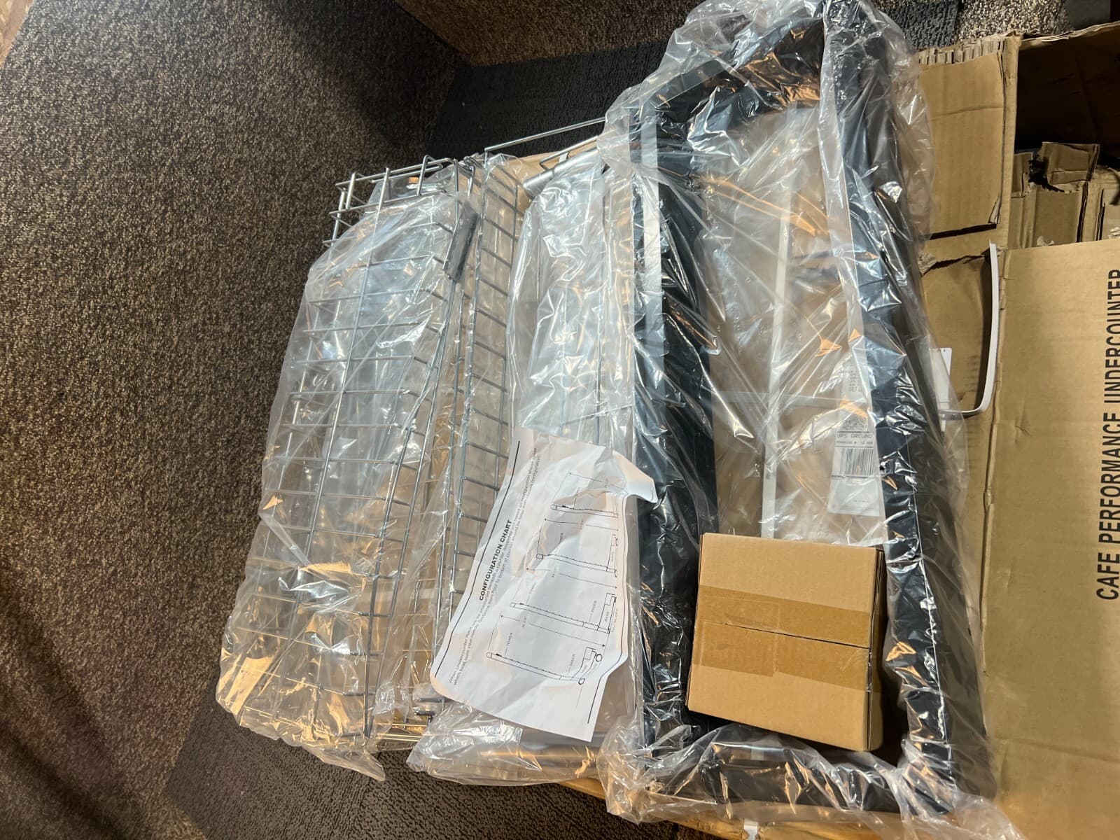 Cafe Performance Undercounter 4008207 , Black , Fritolay 5