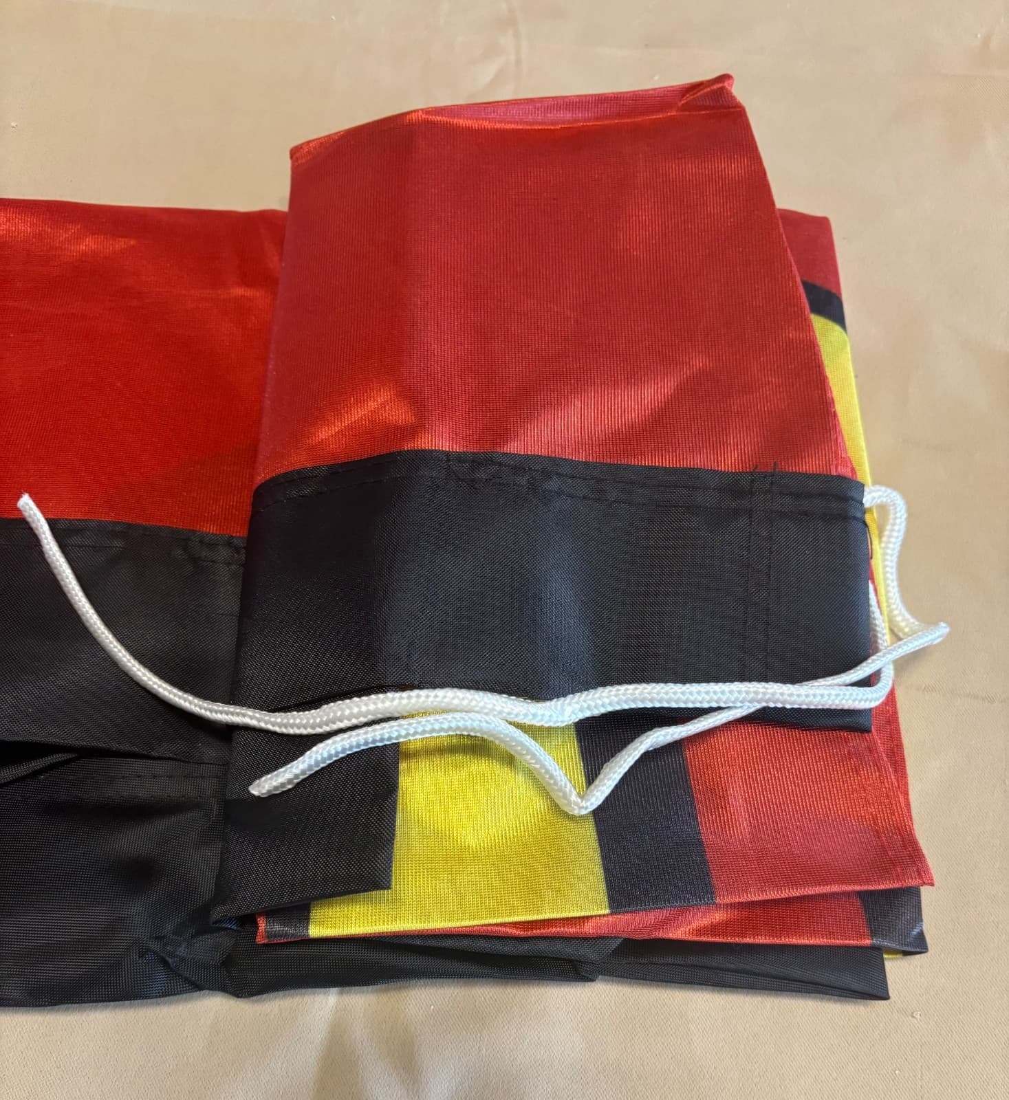 ABIERTO Open Windless Business Flag 3x11.5' Feather Banner Sign - (Open Box) 4