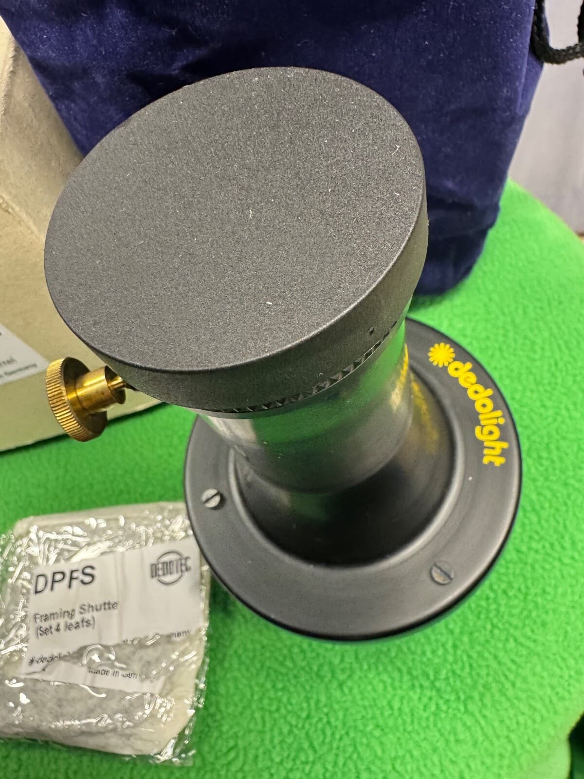 Dedolight DP1  Projection Attachment with 85mm Lens - framing shutter-Gobo-NEW 5