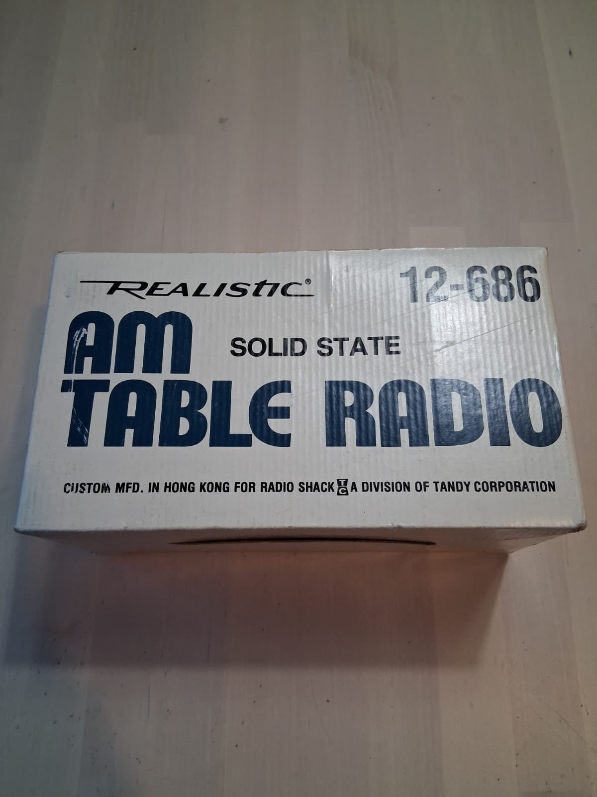 NEW - Realistic Am Table Radio 12-686 FREE SHIPPING 