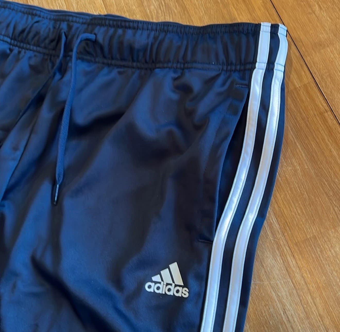 adidas Womens 3 Stripes Tricot Tracksuit Jacket & Pants Set Blue Nee All Sizes 6