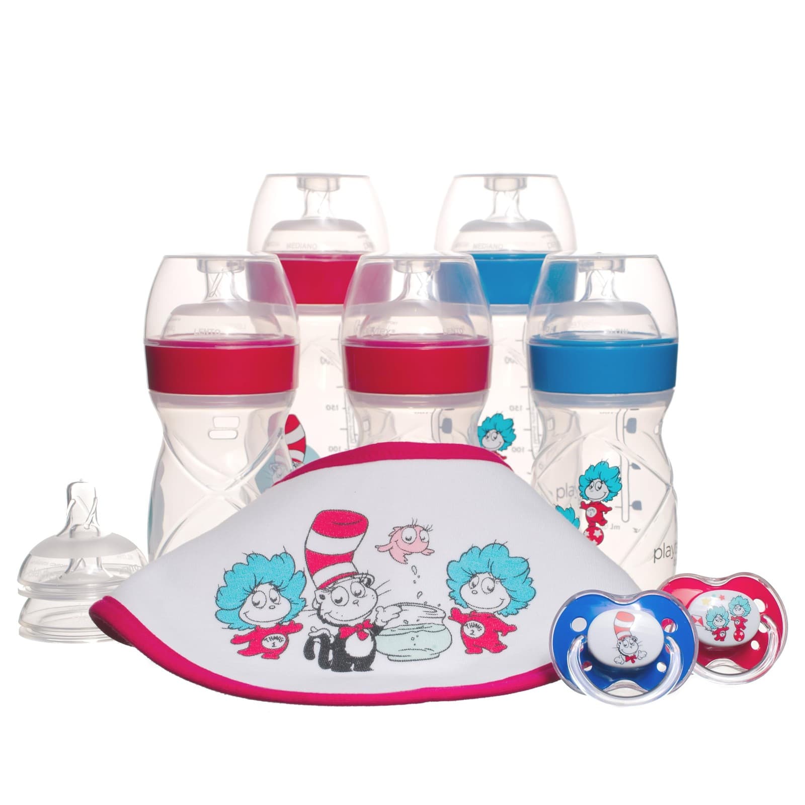 Playtex Baby Dr. Seuss Baby Bottles Gift Set – Newborn Baby Essentials with B... 2