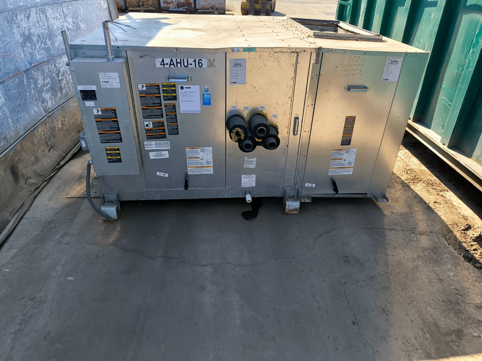 Trane LPC Air Handler Rooftop Mount Low Pressure Climate Changer 460 Volt 5