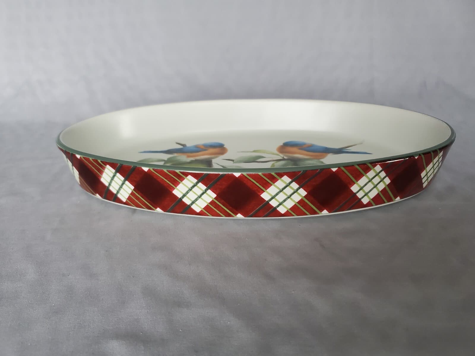 Winter Greetings Everyday Tartan Platters, Bakeware, etc by Lenox, Your Choice!