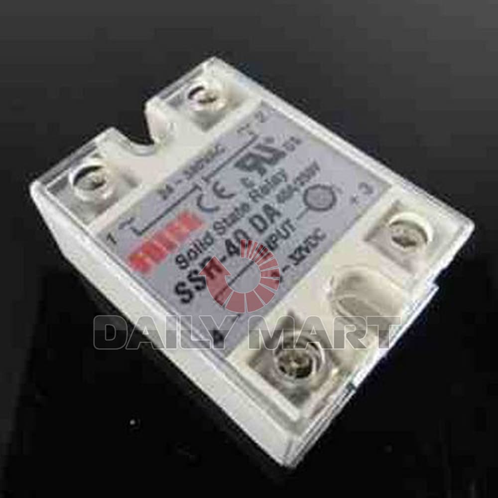 FOTEK SSR-40 DA 24V-380V 40A 250V Solid State Relay Module 3-32V DC to AC 3