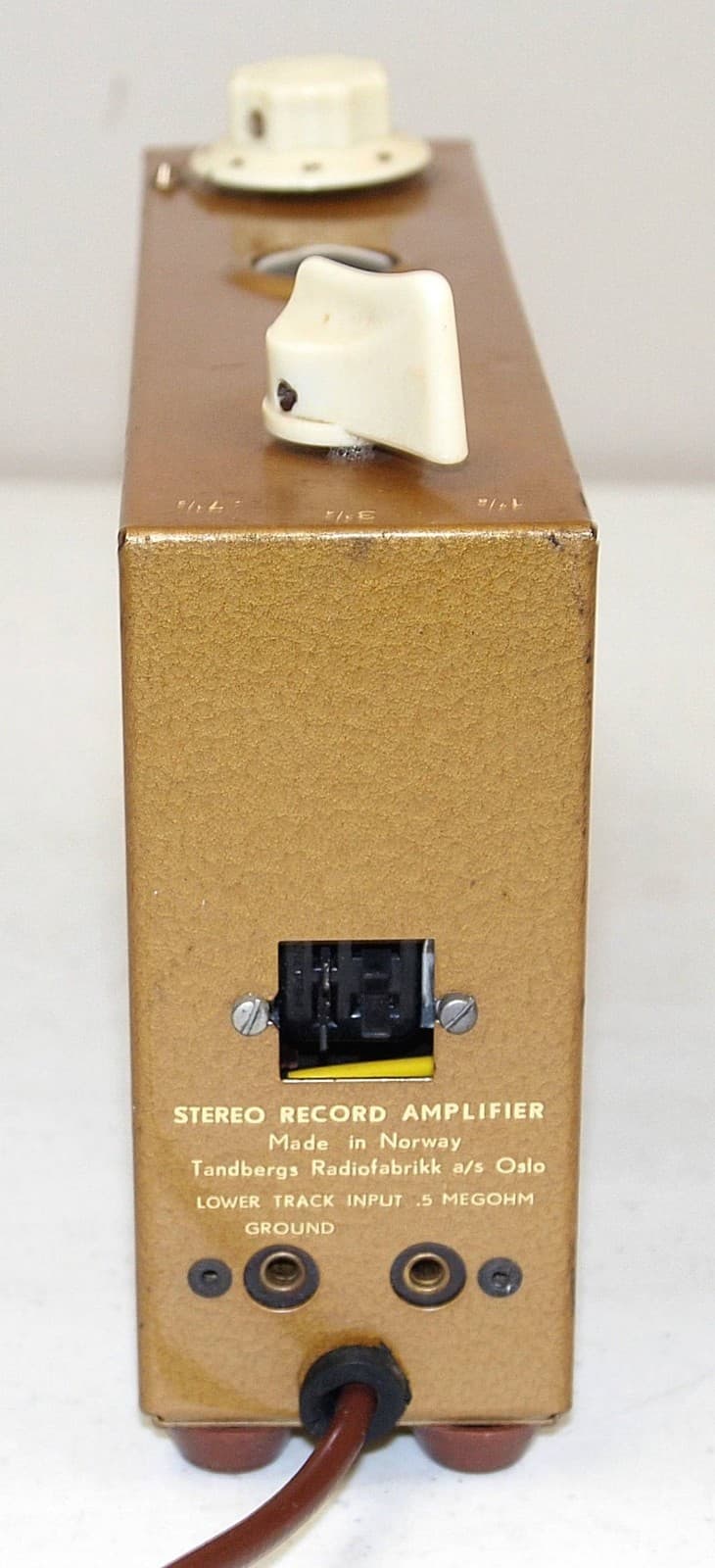 Rare!! Vtg 1950's TANDBERG "Model 5" STEREO TUBE PRE AMPLIFIER Amp (Norway) 3