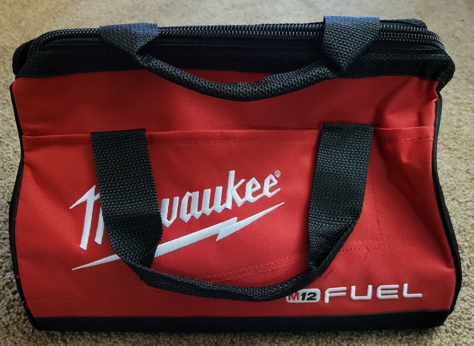New Milwaukee FUEL M12 13" Heavy Duty Contractors Tool Bag M18 13" x 9" x 10" 6
