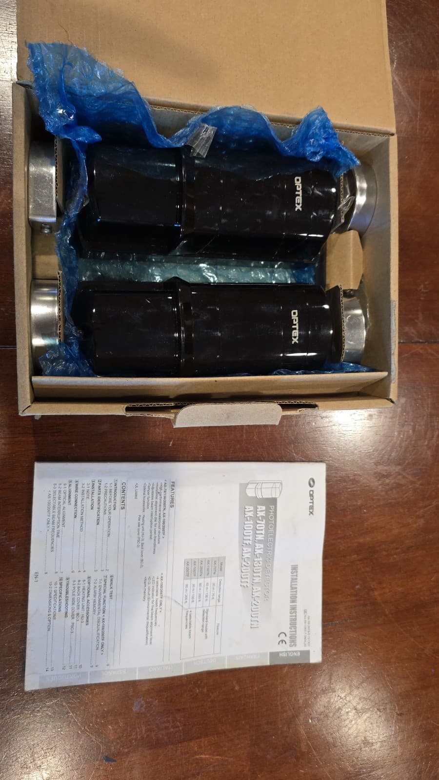 Optex AX Series Photoelectric Detector Model AX-70TN 2