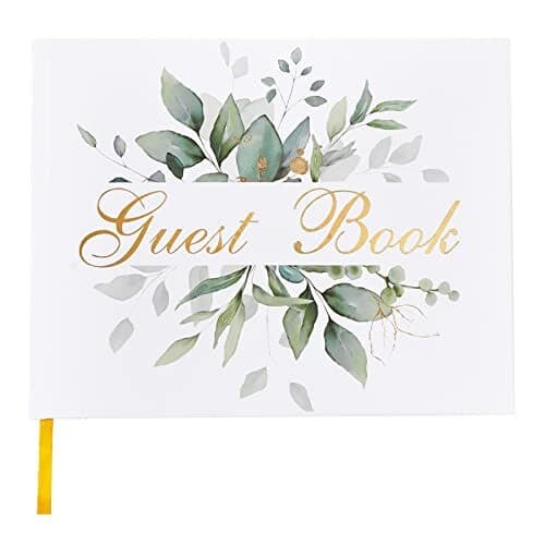 Wedding Guest Book - Guest Sign in Book - Wedding Reception Registry Book - 