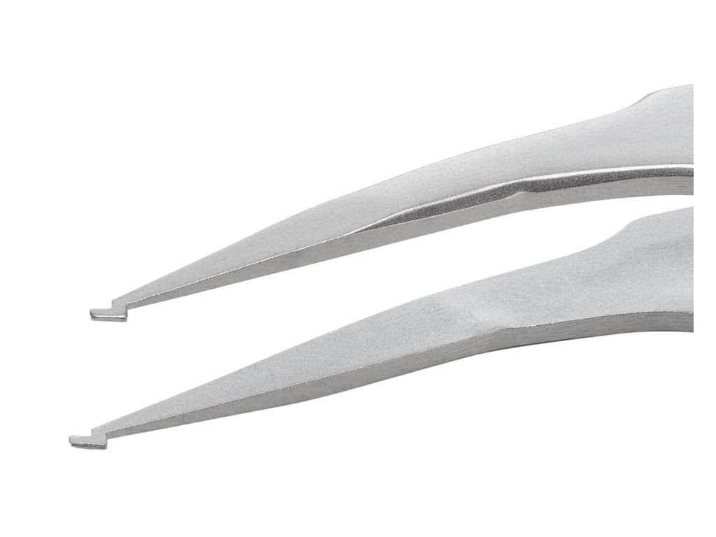 Ideal-Tek SM104.SA.1 - SMD Tweezers, Bent Tip, 4.72' 2