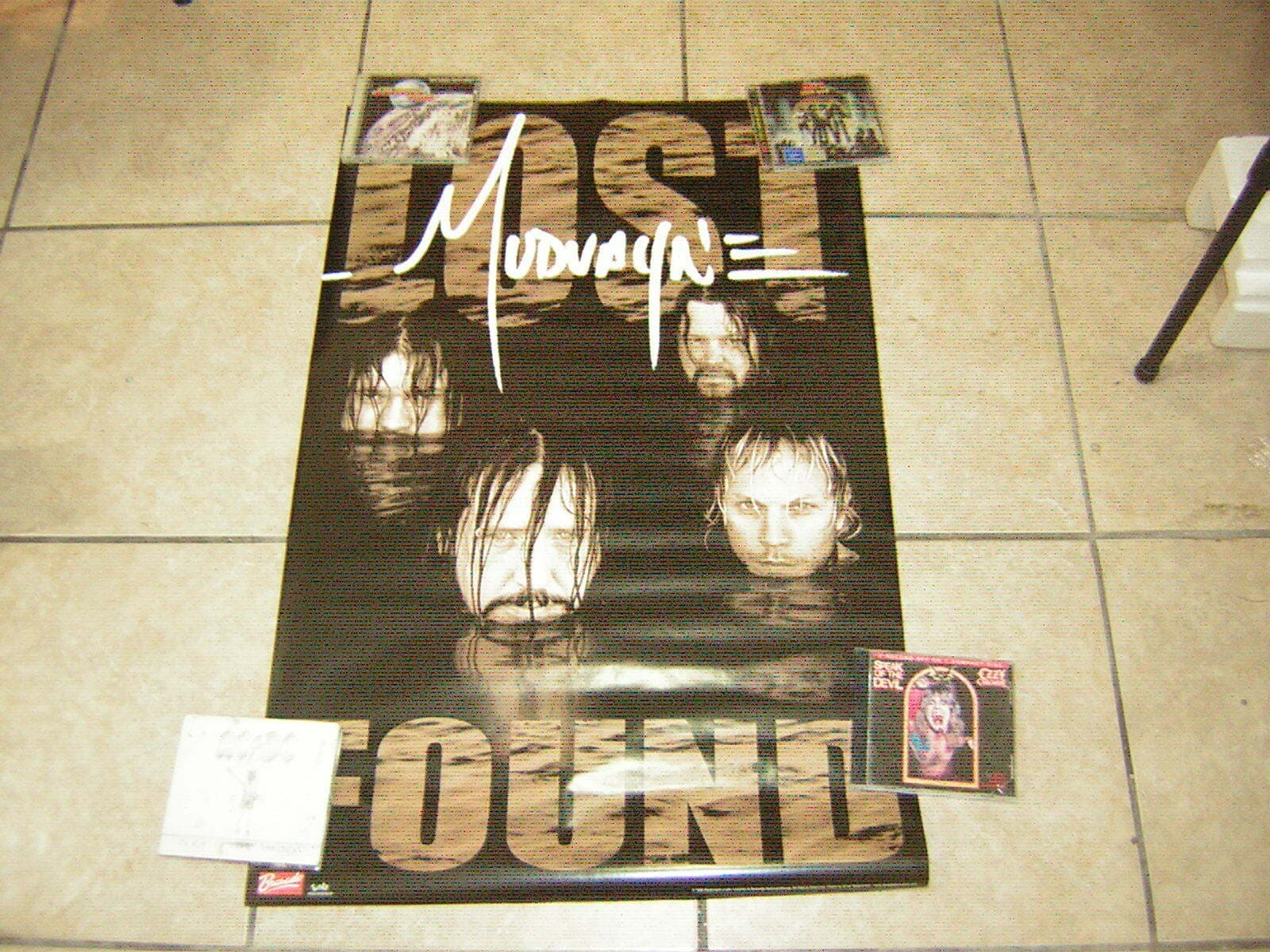 MUDVAYNE POSTER 2005 FOUND LICENSED BRAVADO /FUNKY CHAD GRAY