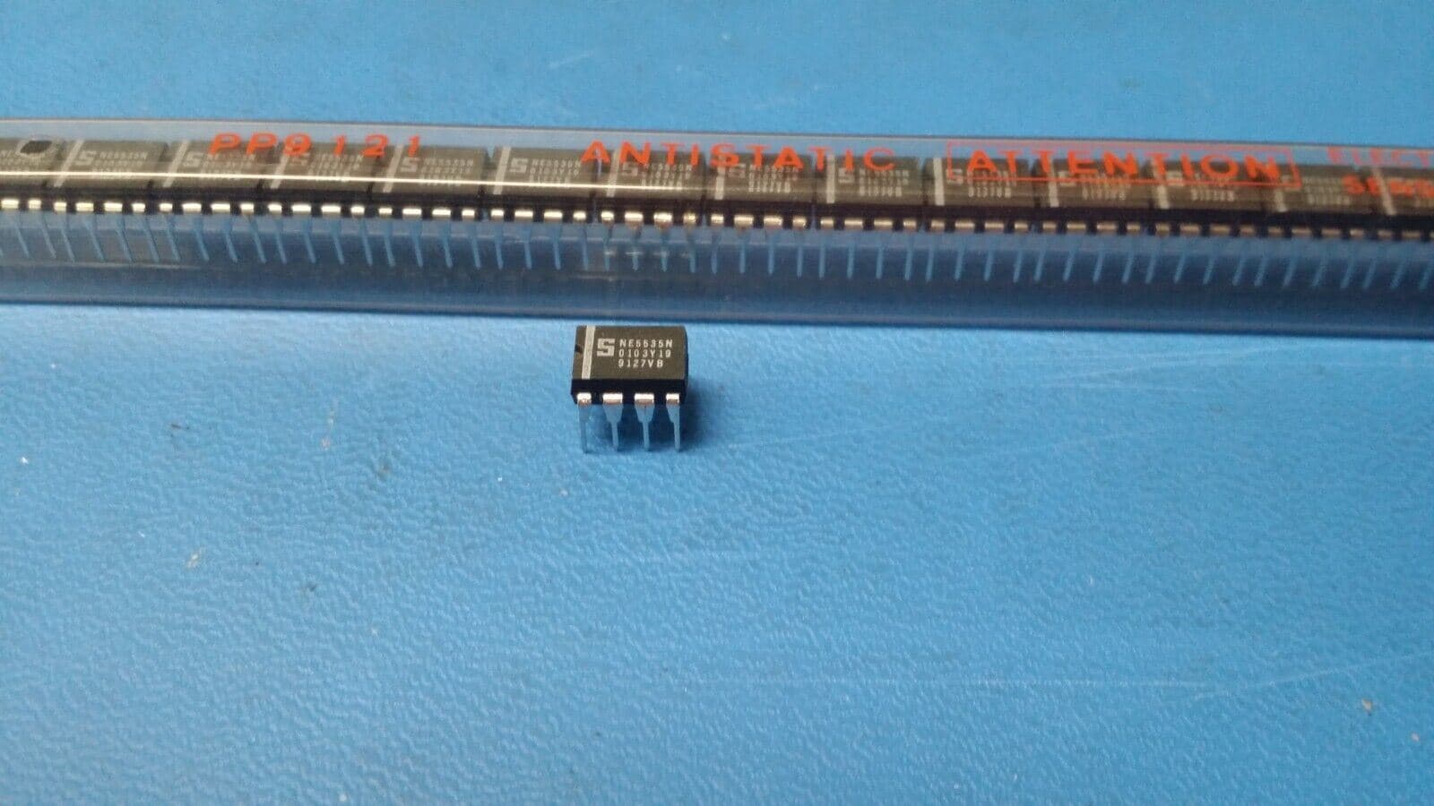 (4 PCS) NE5535N Operational Amplifier, 2 Func, 6000uV Offset-Max, BIPolar, PDIP8