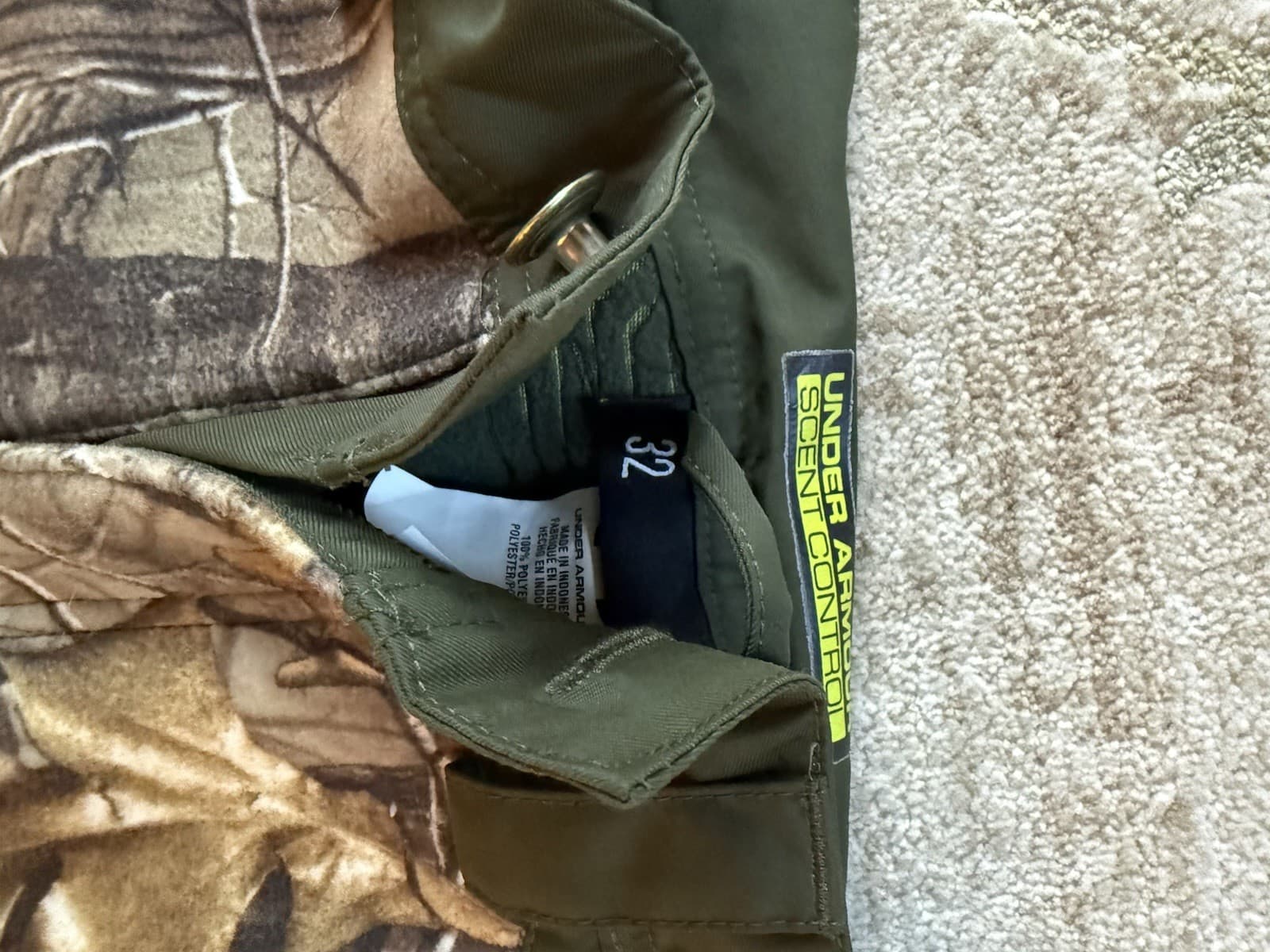 Under Armour Camo Jacket And Pants Set Infrared Fleece 5